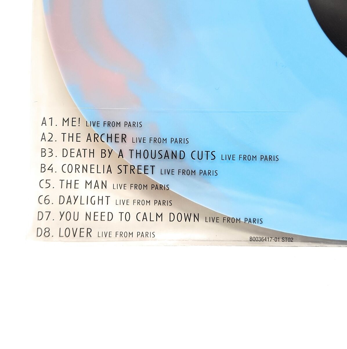 Taylor Swift Lover (Live From Paris) Heart Shaped Vinyl Taylor Swift Lover (Live From Paris) Heart Shaped Vinyl