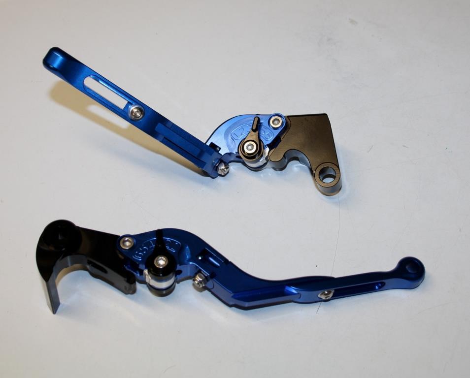 Levier frein embrayage Triumph Bonneville bleu pour sublimer vos balades routières
