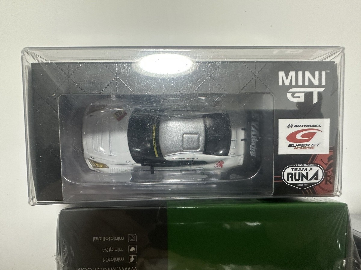 MINI GT x POPRACE 91 EVA RT Test Type-01 X Works GT-R #33 Test Car