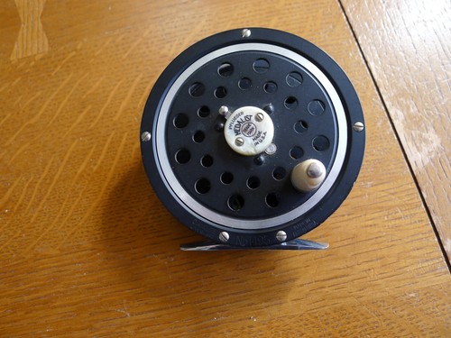 Carrete de pesca con mosca Diamolite vintage Pflueger Medalist 1495 hecho en EE. UU. - Imagen 19 de 20