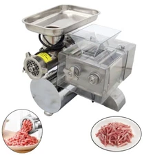 2in1 Mincing Machine 8mm Meat Grinder & 3.5mm Meat Cutting Machine 250kg/h 1100W