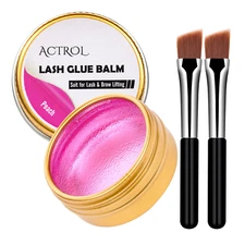 Lash Lift Glue Balm Eyelash Lifting Perm Peach Strong Hold Lash&Brow Perm Glue B