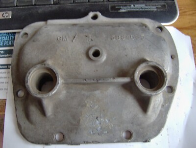 Muncie 4 Speed Transmission Side Cover With Forks and Detents 