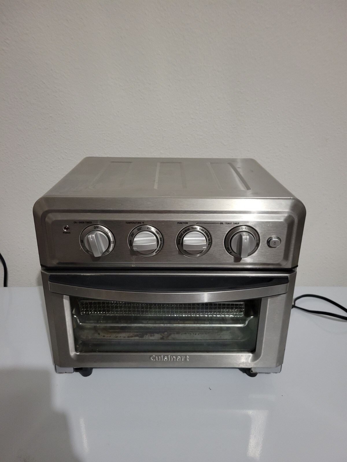 Cuisinart AirFryer Toaster Oven Stainless Steel TOA60 Series Silver. Preowned. eBay
