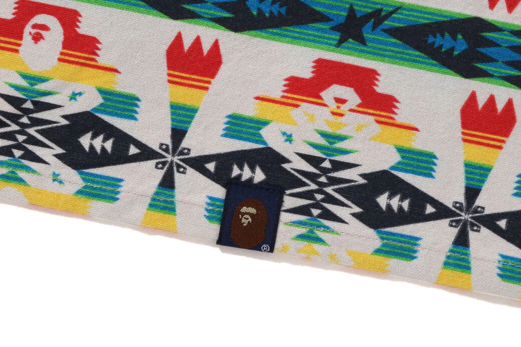 A BATHING APE Goods BAPE x PENDLETON APRON 1J20193909 P | eBay