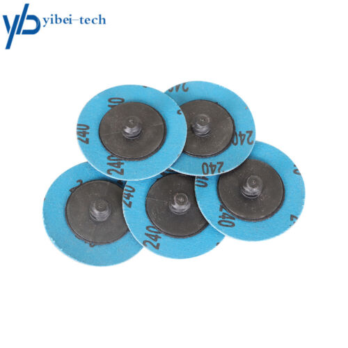 51× 2" Roll Lock Die Grinder Quick Change Sanding Disc 36 60 80 120 240 Grit US - Picture 6 of 10