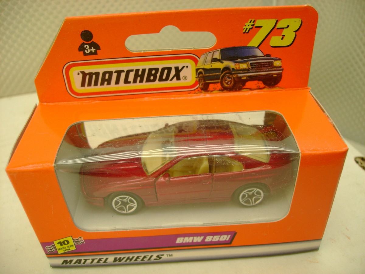1998 MATCHBOX SUPERFAST #73 CANDY RED BMW 850i NEW IN BOX | eBay