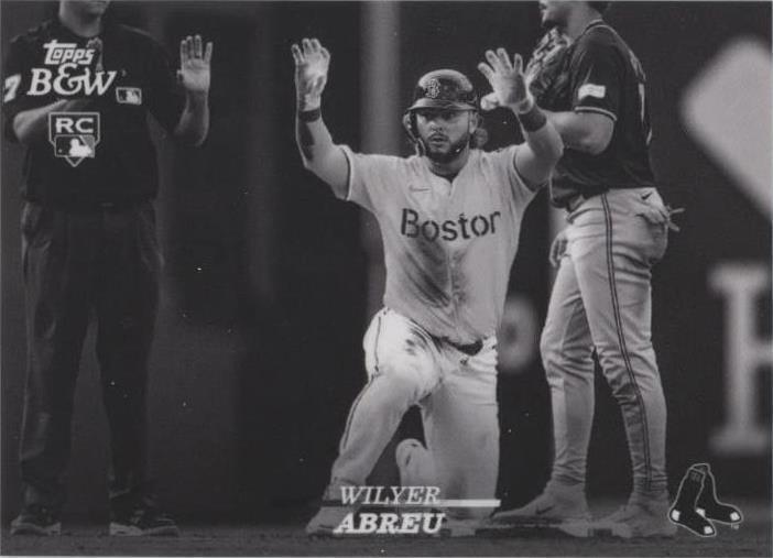 2024 Topps Black & White - Wilyer Abreu #89 - 1 of 1