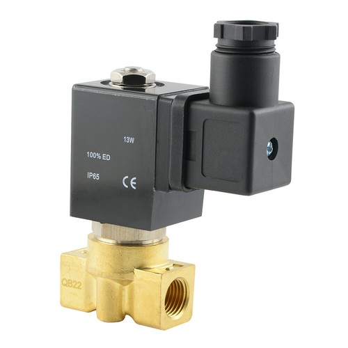 2/2-Wege Magnetventile aus Messing für Druckluft, Wasser - Stromlos geschlossen - Bild 3 von 13