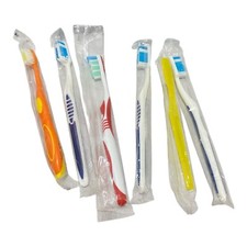 Toothbrush Lot Random Brands All Sealed 1 Kids and 5 Adults Lot of 6 Total