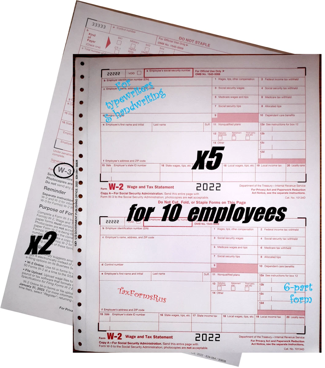2022 Irs Forms And Publications