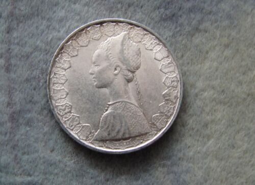 500 Lire 1958. Silber. Italien