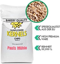 Sonnenblumenkerne geschält gehackt Speisequalität ERNTE 2025 von Paul's Mühle