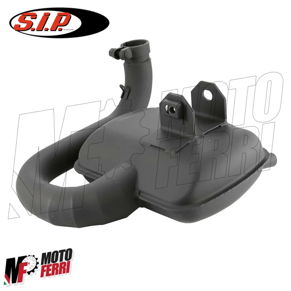 MARMITTA ESPANSIONE SIP ROAD RACING 2.0 NERA VESPA 125 150 PX ARCOBALENO - Immagine 4 di 4