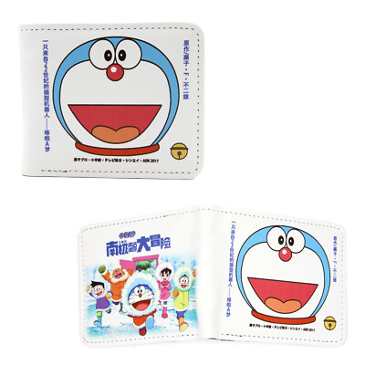 New Doraemon DORAEMON BiFold Wallet Standard Size Credit Card Billfold