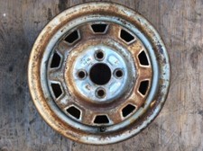 82 83 1982 1983 Civic Steel Wheel Rim 13x4-12 4 Lug Used Oem