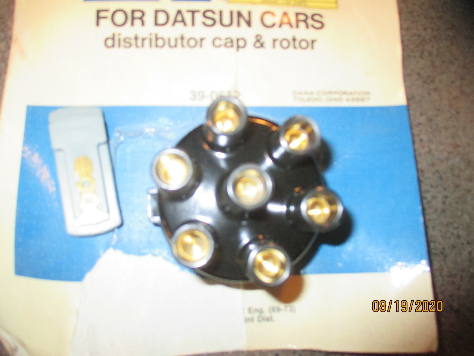 Bosch Distributor Cap + Rotor for Nissan Datsun D21 CGD21 March K10