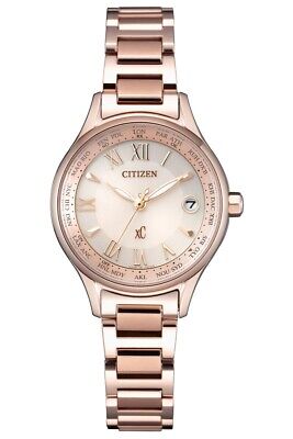 Citizen Women's Classic Calendar Eco-Drive Pink Gold Watch