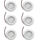 LED Spot Lights 12V 24V Dimmable Caravan Boat White Recessed Downlight Pack of 6