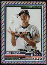 2023 Panini USA Baseball Stars & Stripes #39 James Tronstein Stripes
