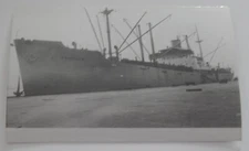 Steamship Steamer SKAUVANN real photo postcard RPPC