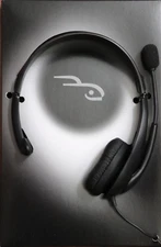 Wired Headset Over-the-Head PC Headset w/Flexible Boom Microphone