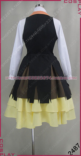Bungo Stray Dogs Lucy Maud Montgomery Halloween Party Dress Cosplay Costume S002 - Picture 4 of 6