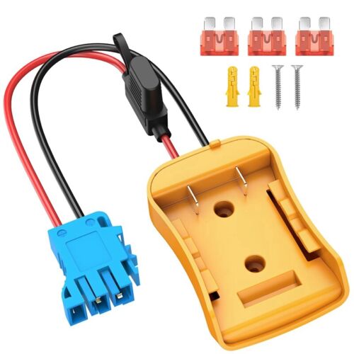 Wheels Adapter for  20V Battery with Wire Harness Connector for Peg-Perego2941 - Afbeelding 1 van 7
