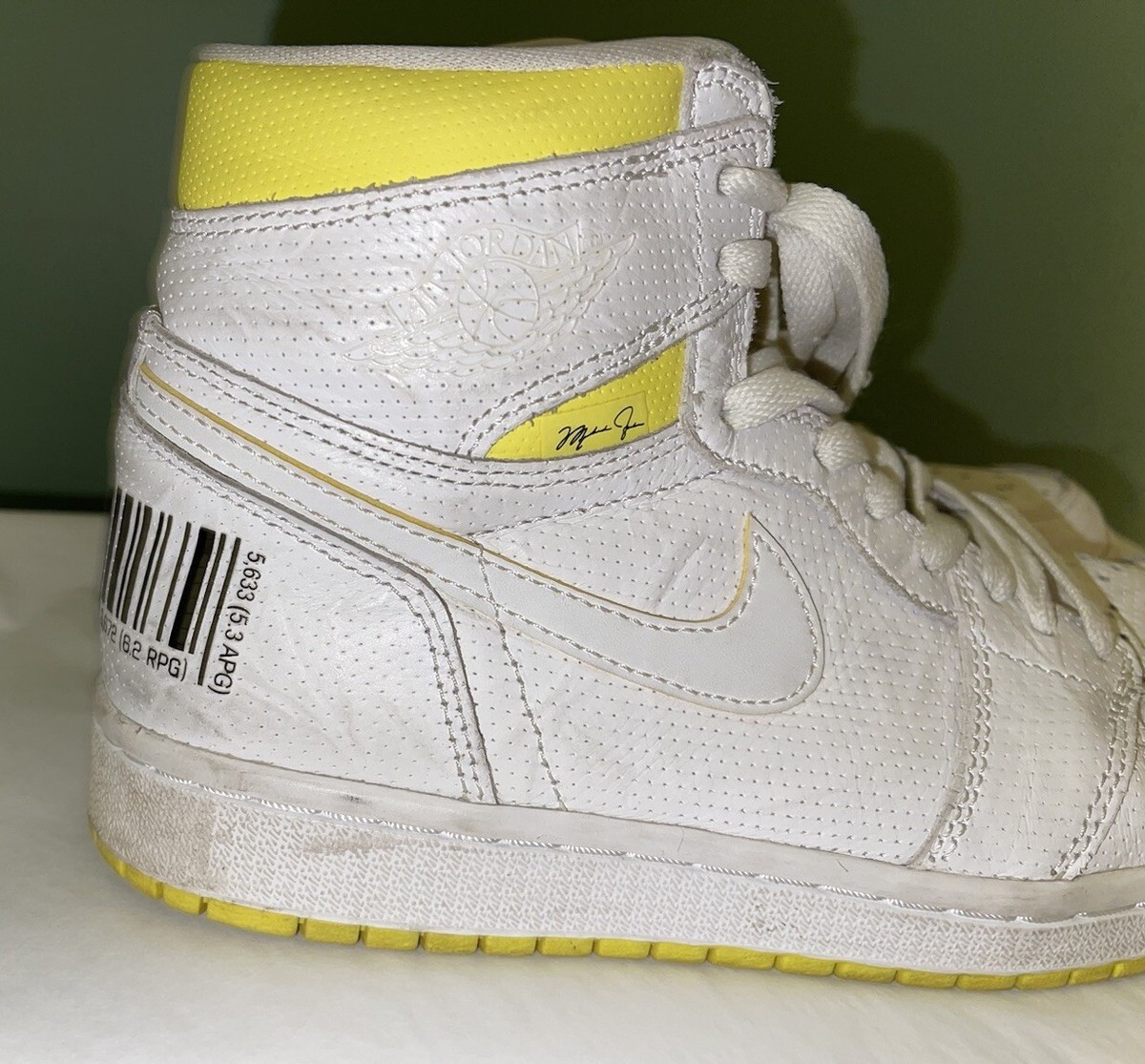 Nike AIR JORDAN 1 Retro High OG First Class Flight, 555088-170, Sz 