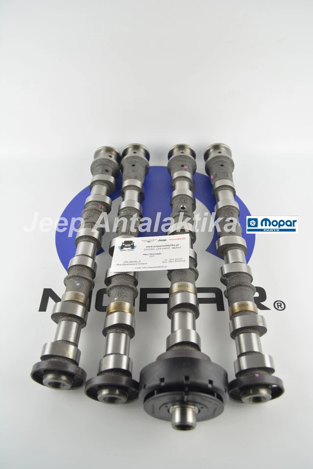 Camshafts Set of 4 Jeep Wrangler JK 12-18 3.6L 5184378AH New OEM Mopar - Image 2 of 4