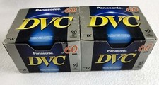 10 Panasonic DVC Mini DV SP 60 LP 90 AY-DVM60EJ Digital Video Cassette