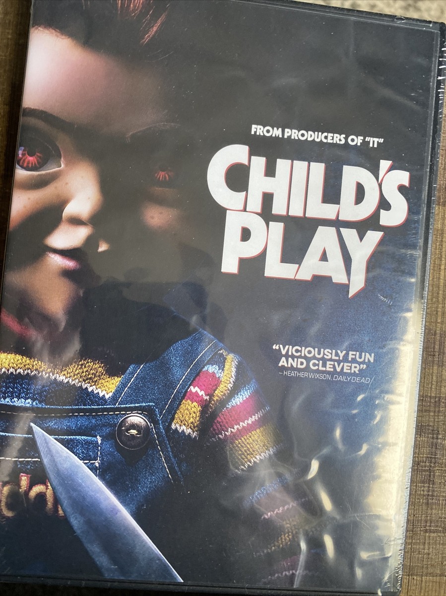 NEW SEALED CHILD'S PLAY 2019 VERSION DVD CHUCKY AUBREY PLAZA