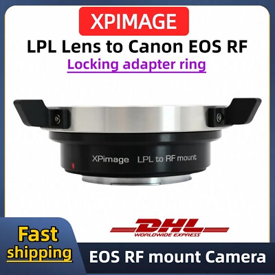 ARRI LPL Cine lens to Canon EOS RF-mount Camera for XPIMAGE LPL-RF RED komodo