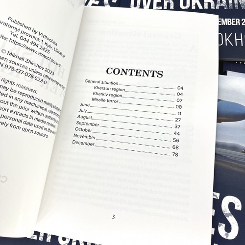 SET Book AIRWAR IN UKRAINE , aviation war, Ukraine war, Pilot, su27,mig29, - Picture 3 of 5
