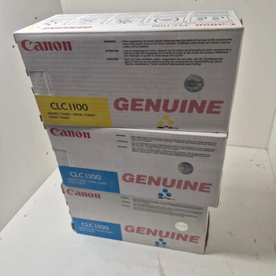 toner neuf canon clc1100 cyan jaune 1441a002 1429a002 - Photo 1/2