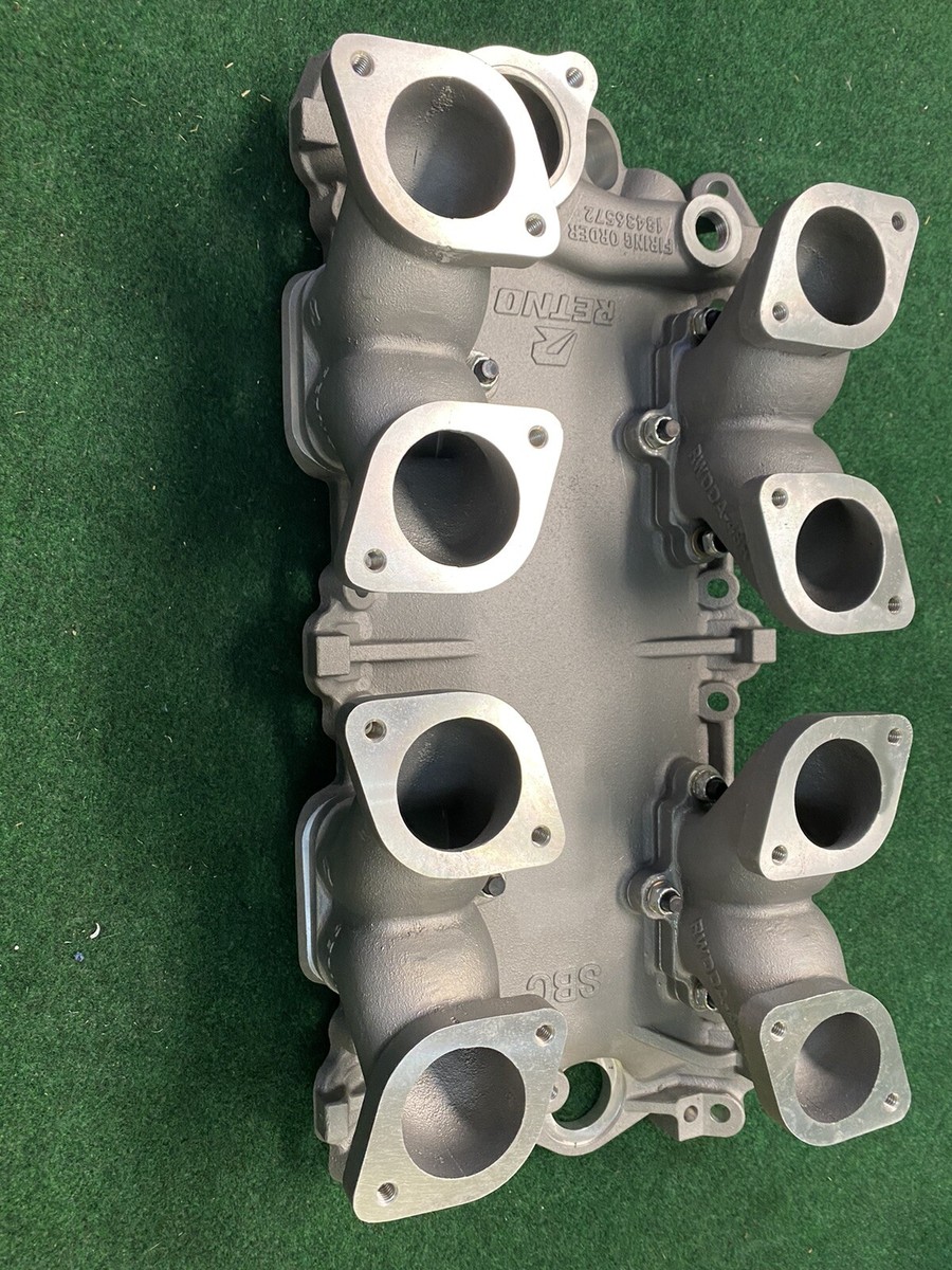 Weber Retno Intake manifold 48IDA SBC Chevy Lola McLaren CanAm
