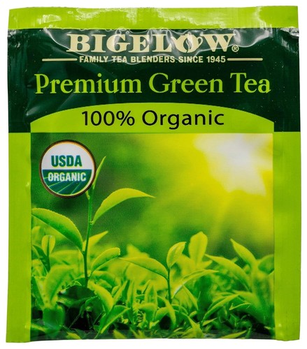 Bigelow Premium 100% Organic Chinese Green Tea, Individually Wrapped - Picture 8 of 20