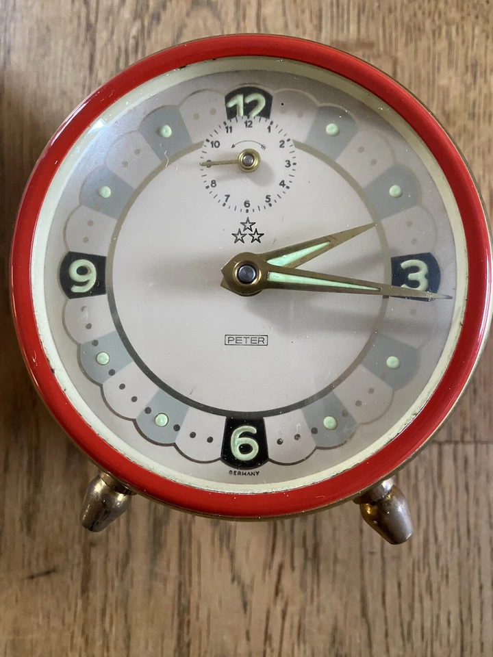 Peter Wecker - 2066-RZ —rot -UNBENUTZT- - Ovp— 1970 — Garantie Karte Ausgefüllt— - Bild 3 von 4