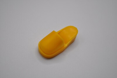 Vintage Sindy Doll Shoes Yellow One Shoe 