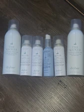 Drybar Product Bundle ( Spray Wax, Dry Conditioner, Liquid Glass)