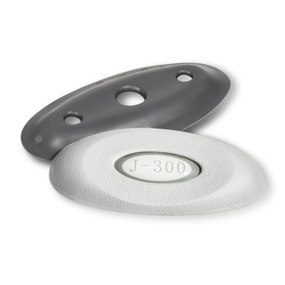 2472-824 Spa Oval Pillow Insert + Back Mount with LED 1-Pack, White 