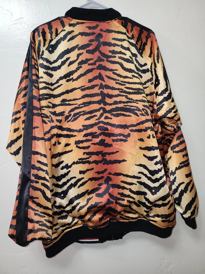 Sukajan Jacket Maeda Japan Tiger Reversible Pattern XXL - Image 4 of 4