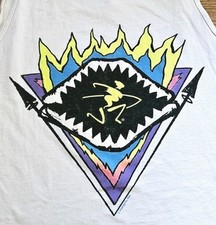Vintage 90s Ocean Pacific Tank Top OP Surf Shark Beach Men's Size M L