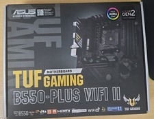 ASUS TUF GAMING B550-PLUS WIFI II DDR4 ATX Socket AM4 Motherboard