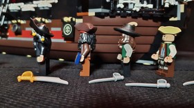 Lego Queen Anne's Revenge 4195 Pirates of the Caribbean Ship 100% Complete Set