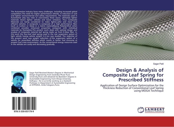 Design & Analysis Of Composite Leaf Spring For Prescribed Stiffness Sagar Patil-image