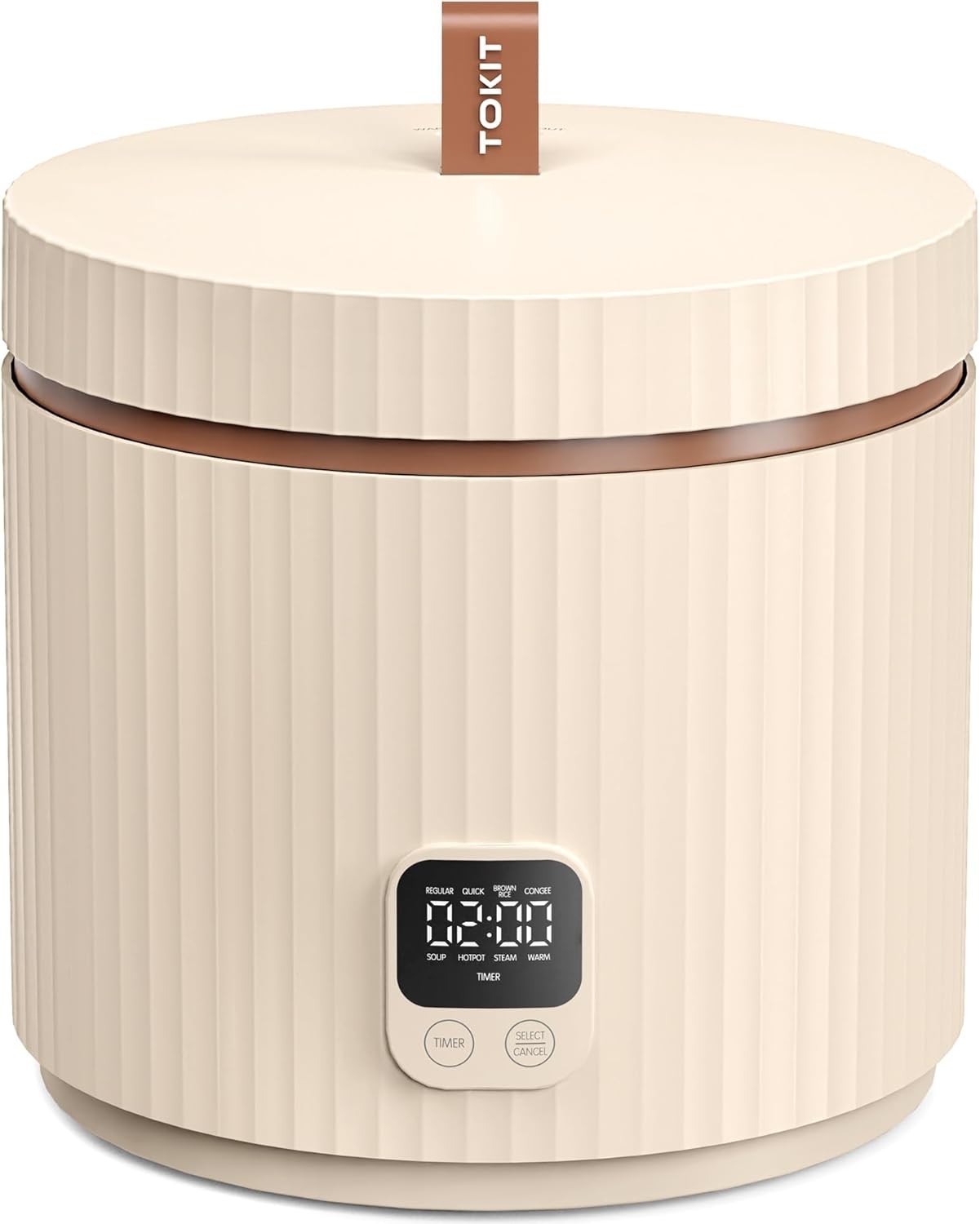Rice Cooker Small 3 Cup Uncooked /6 Cup Cooked, Modern Multi