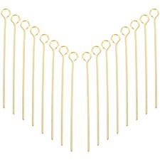 100 Pcs Diy Earring Pin Eye Head for Jewelry Making Findings Pins