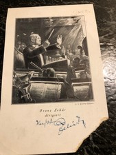 Franz Lehar - 1870-1948 (Original-Autogramm a...