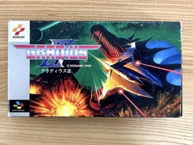 Gradius III Super Famicom SFC NTSC-J CIB Tested Working Authentic Japan Import